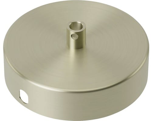Calex Calex Plafondplaat Metaal 100mm 1gat Mat Brons