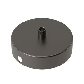 Calex Calex Plafondplaat Metaal 100mm 1gat Mat Parel Zwart