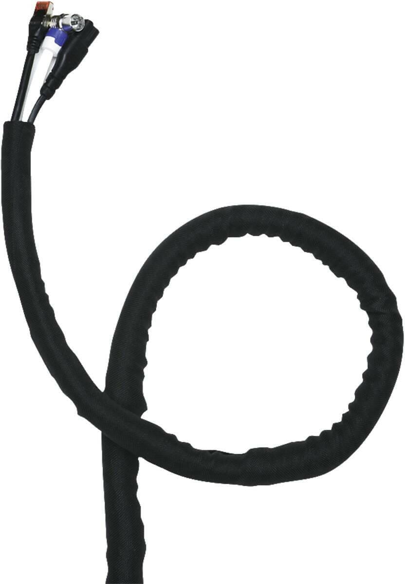 Cavus Cavus Kabelsok self wrapping 19mm 1,5 mtr. zwart