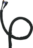 Cavus Cavus Kabelsok self wrapping 19mm 1,5 mtr. zwart