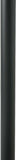 Cavus Cavus Kolom 60mm rond - hoogte 120cm zwart staal zwart
