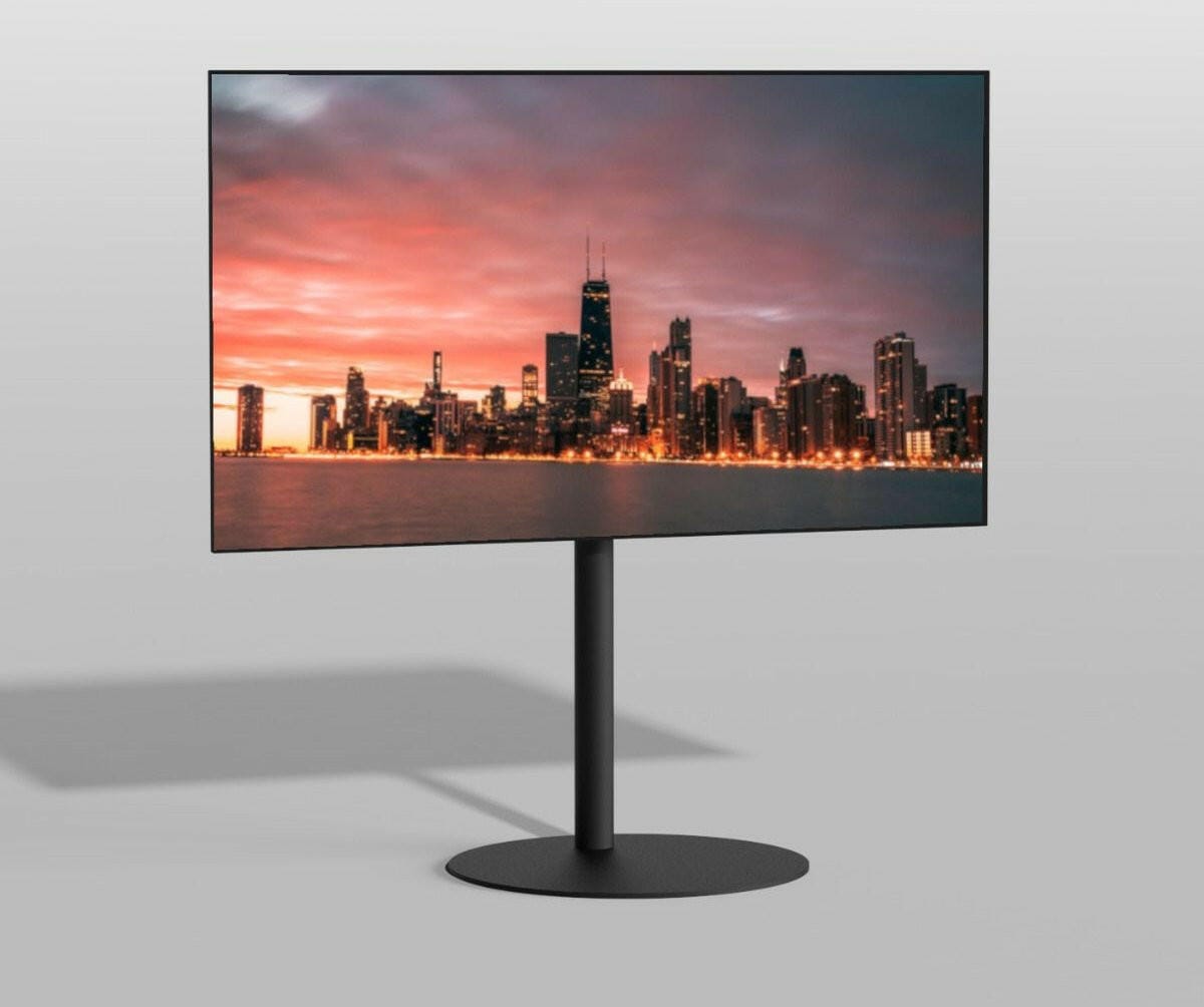 Cavus CAVUS VLOERSTANDAARD SPHERE ZWART 100 CM VESA 300X300