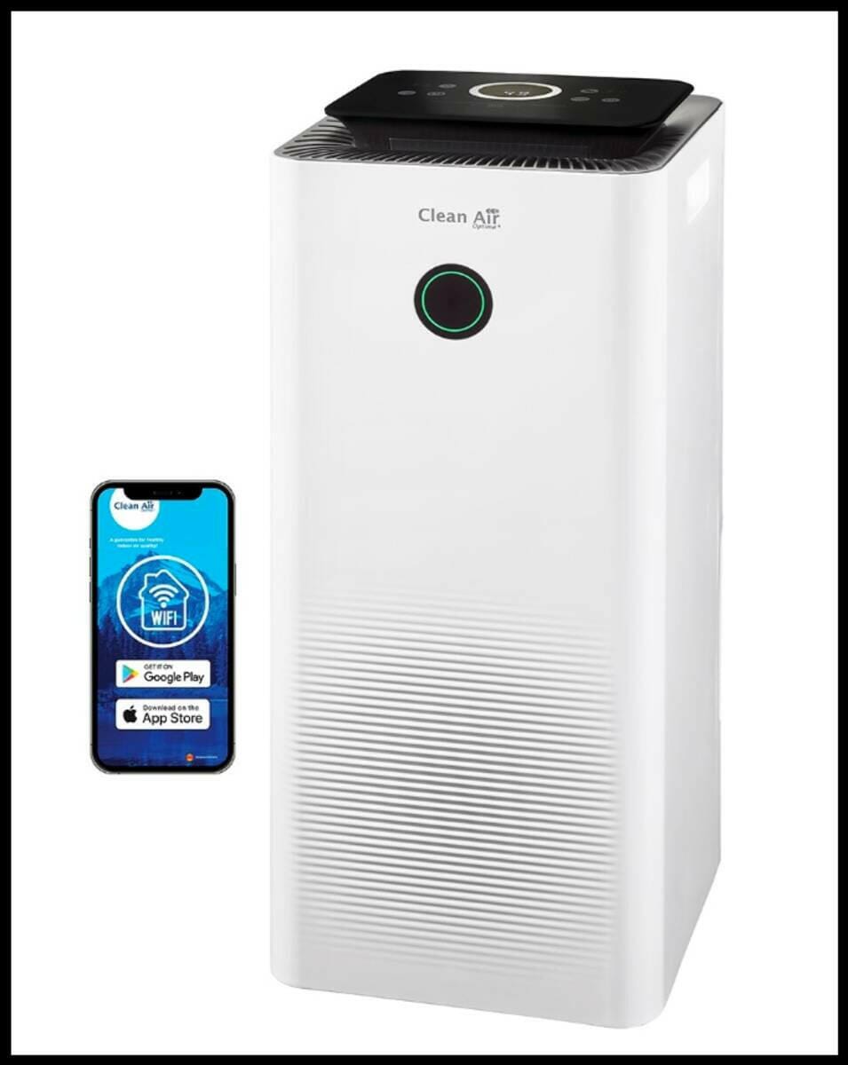 Clean Air Clean Air CA-707 Smart wit-zwart