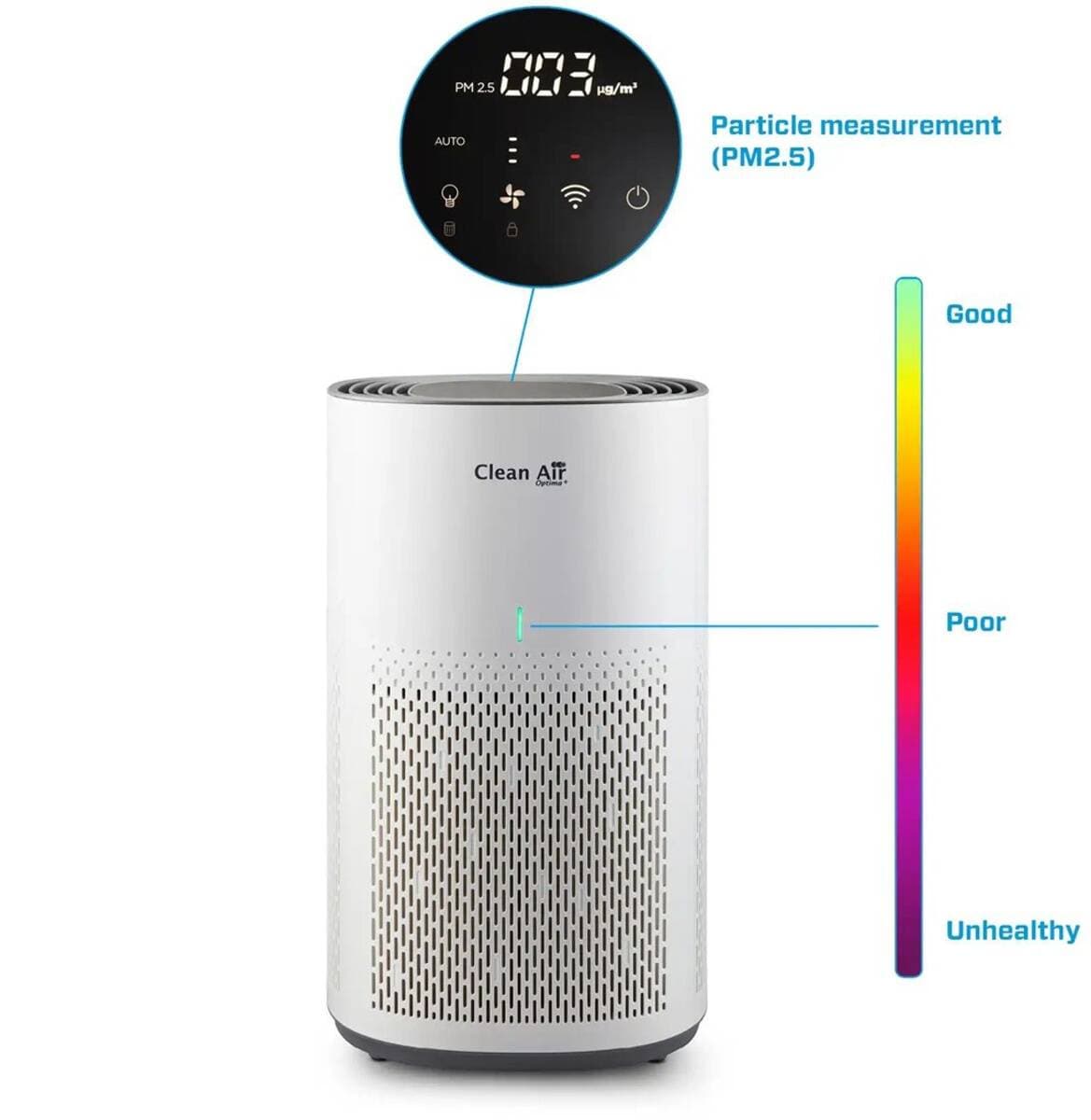 Clean Air Clean Air Optima CA-505 Smart luchtreiniger wit