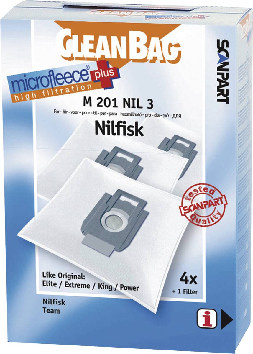 CleanBag CleanBag Stofzuigerzak Nilfisk Elite/Extreme