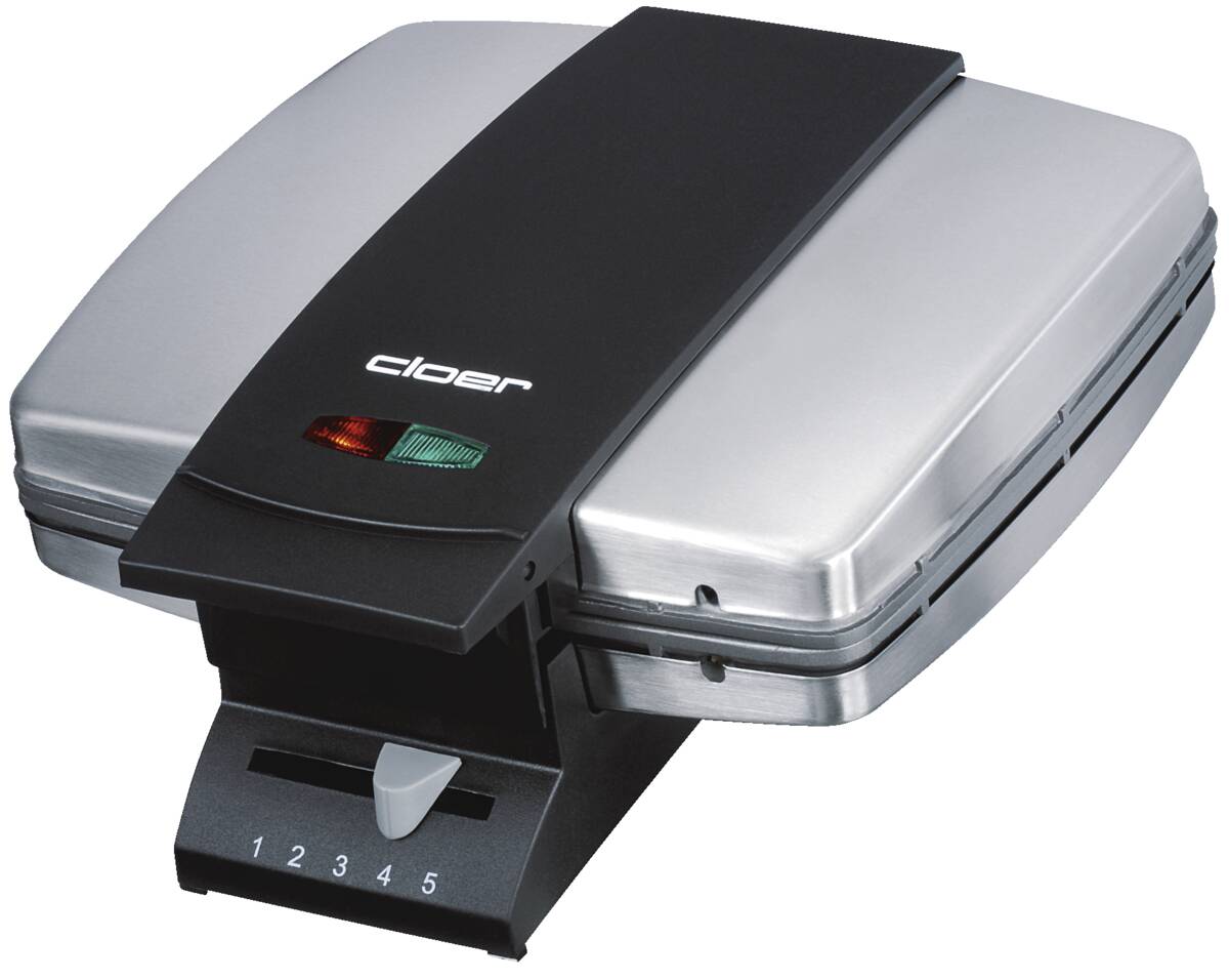 Cloer Cloer Brusselse Wafelijzer 1445 RVS