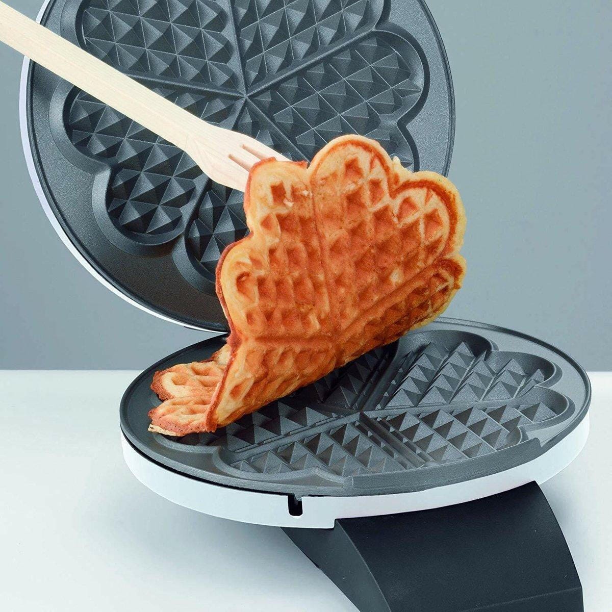 Cloer Cloer Wafelijzer 120 wit-zwart