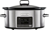 Crock Pot Crock Pot CR066 Slow Cooker 5,6L TimeSelect zwart-RVS
