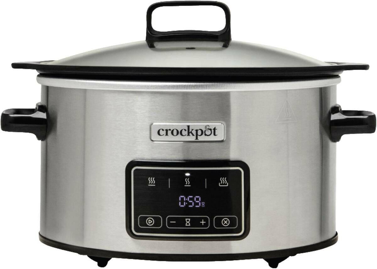 Crock Pot Crock Pot CR111 Slow Cooker Sizzle & Stew 3.5L digital zwart