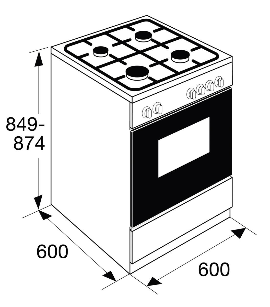 Etna FGV160WIT wit