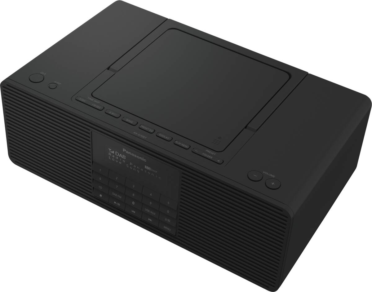 Panasonic RX-D70BTEG-K zwart