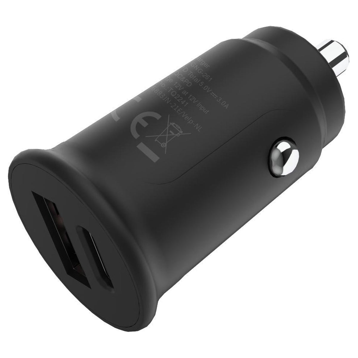 Grabn Go Auto Adapter USB-C + USB-A