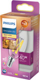 Philips LED classic 40W BA35 E14 CL WGD90 SRT4 WINDSTOSS.