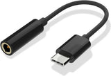 Spez USB-C naar 3,5mm Jack Audio Adapter Zwart