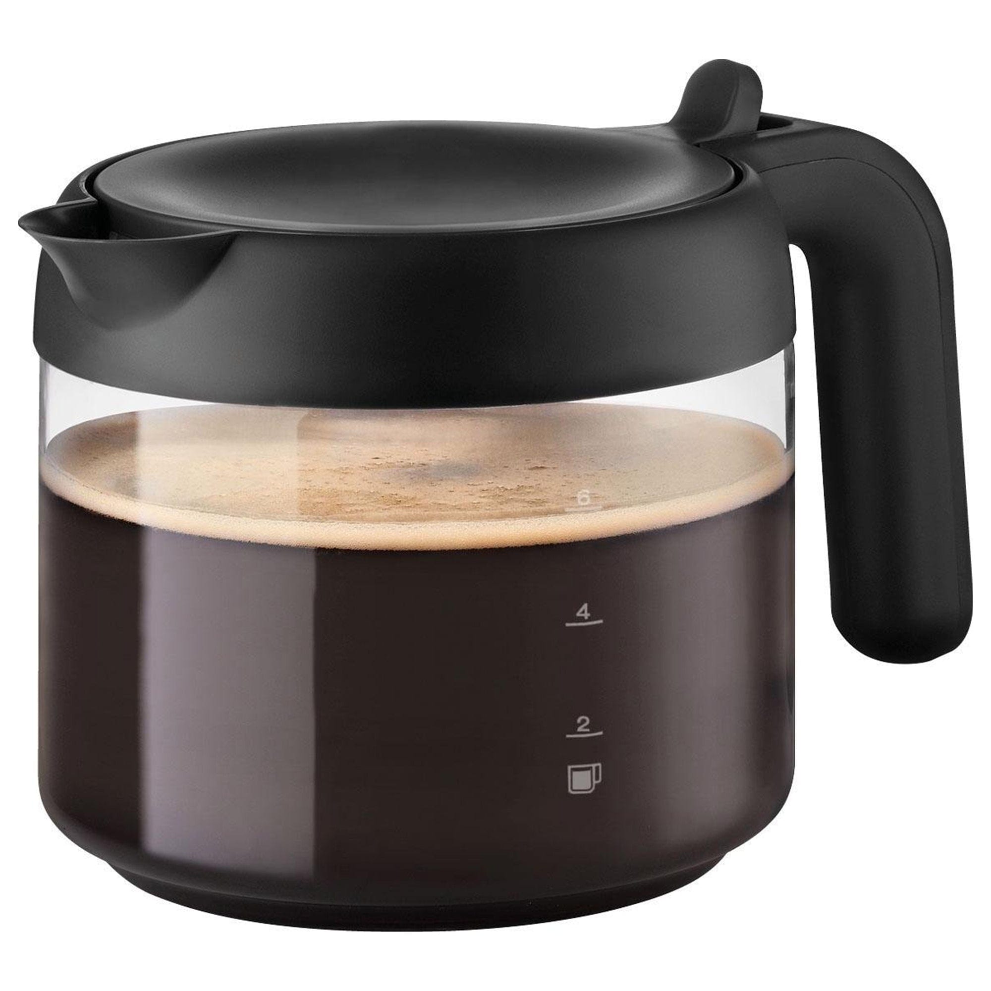 De´Longhi De´Longhi DLSC021 Glaskan Zwart 6 Kops