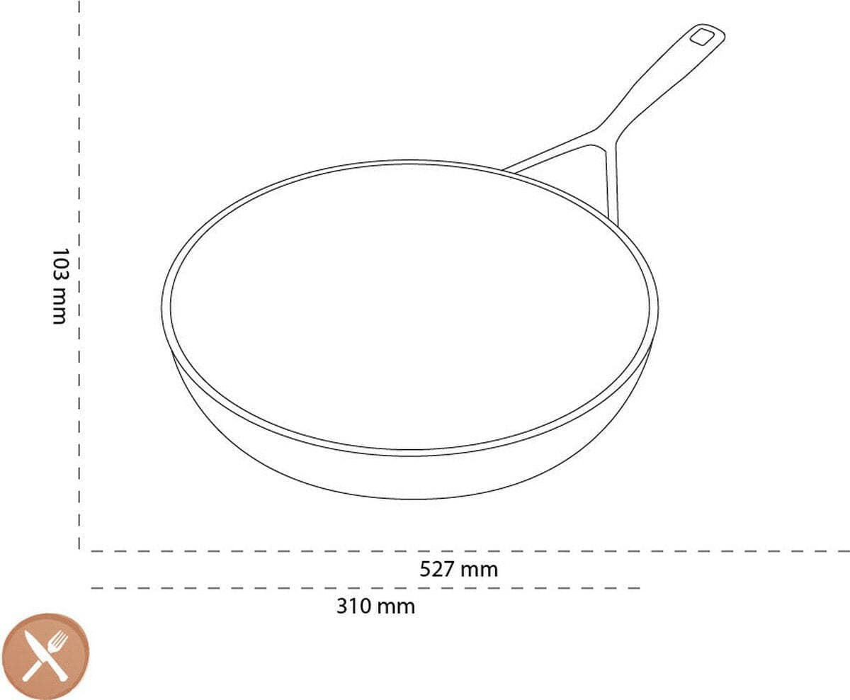 Demeyere Demeyere Alu Pro 5 Ceraforce Koekenpan 30 cm