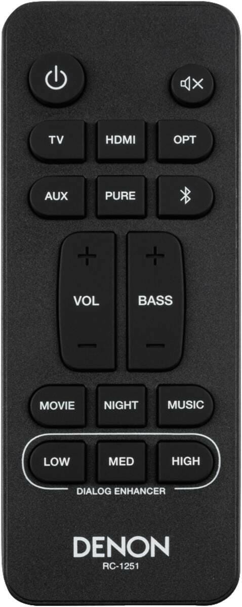 Denon Denon DHT-S217 zwart