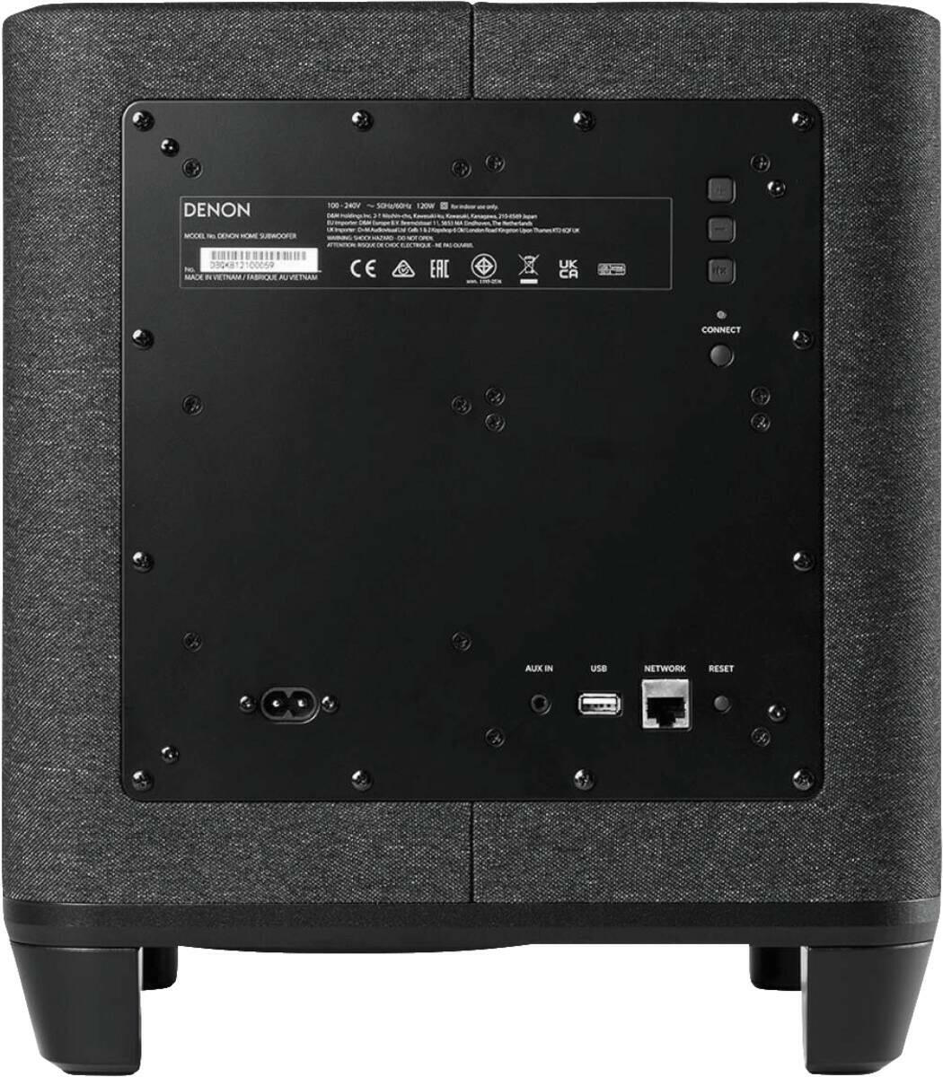 Denon Home SUB zwart.