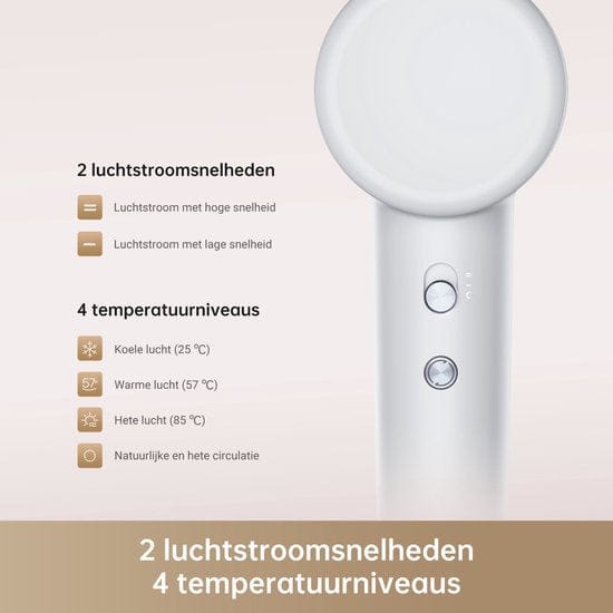 Dreame Dreame Hair Gleam Haardroger Persoonsverzorging Grijs