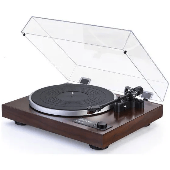 Dual Dual CS 518 Walnut Manual Ortofon 2M Red