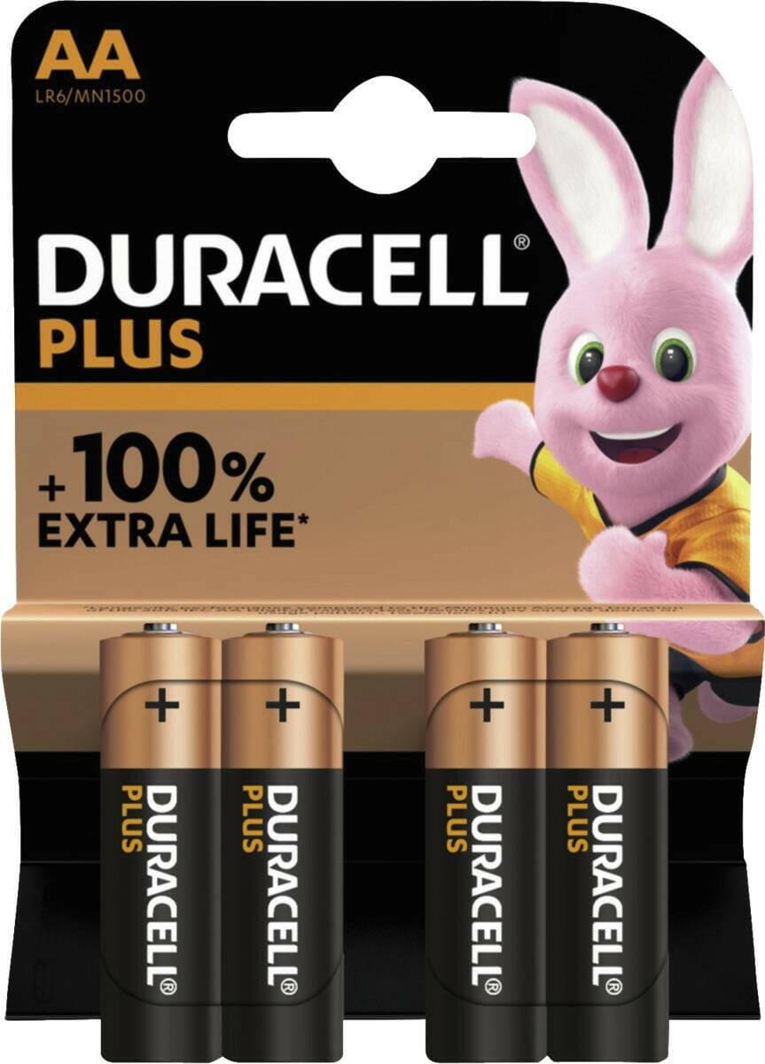 Duracell Duracell Plus-AA(MN1500/LR6) K4