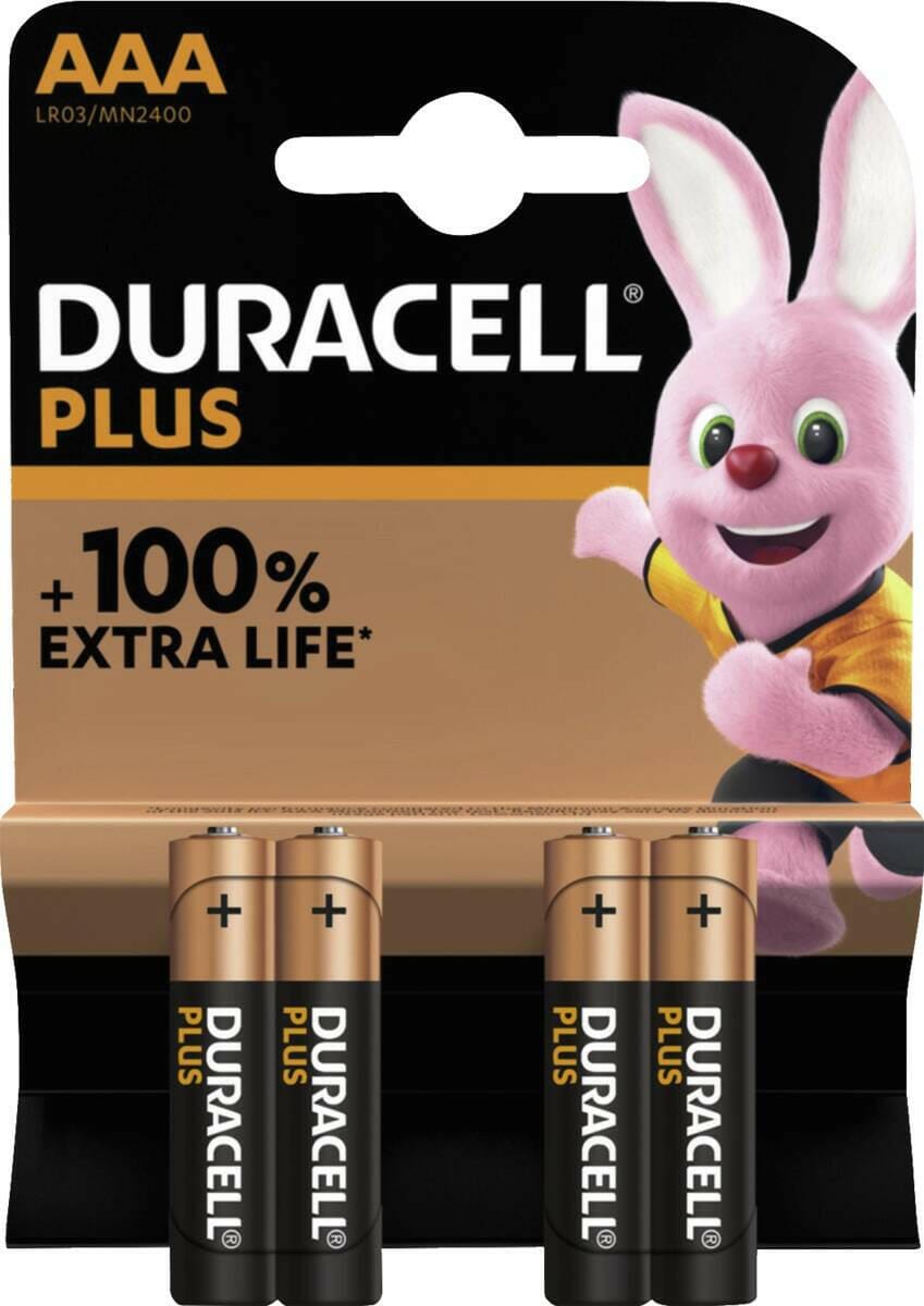 Duracell Duracell Plus-AAA(MN2400/LR03) K4