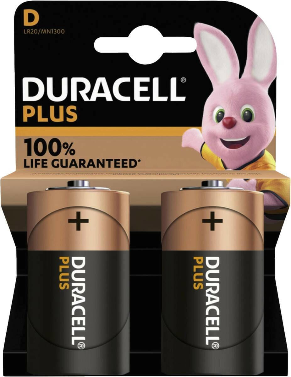 Duracell Duracell Plus-D(MN1300/LR20) K2