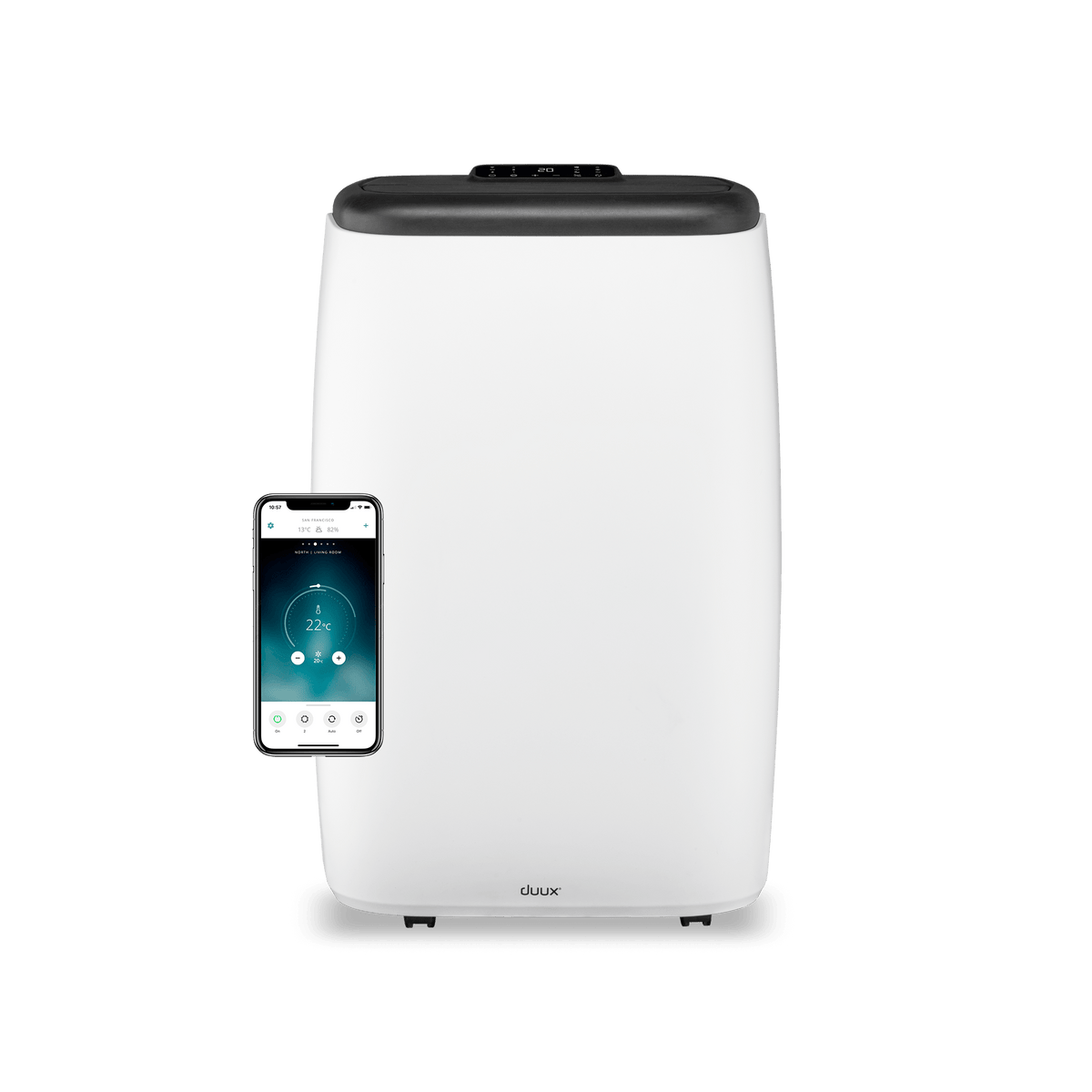Duux Duux North Smart Airco 18.000 BTU White Black