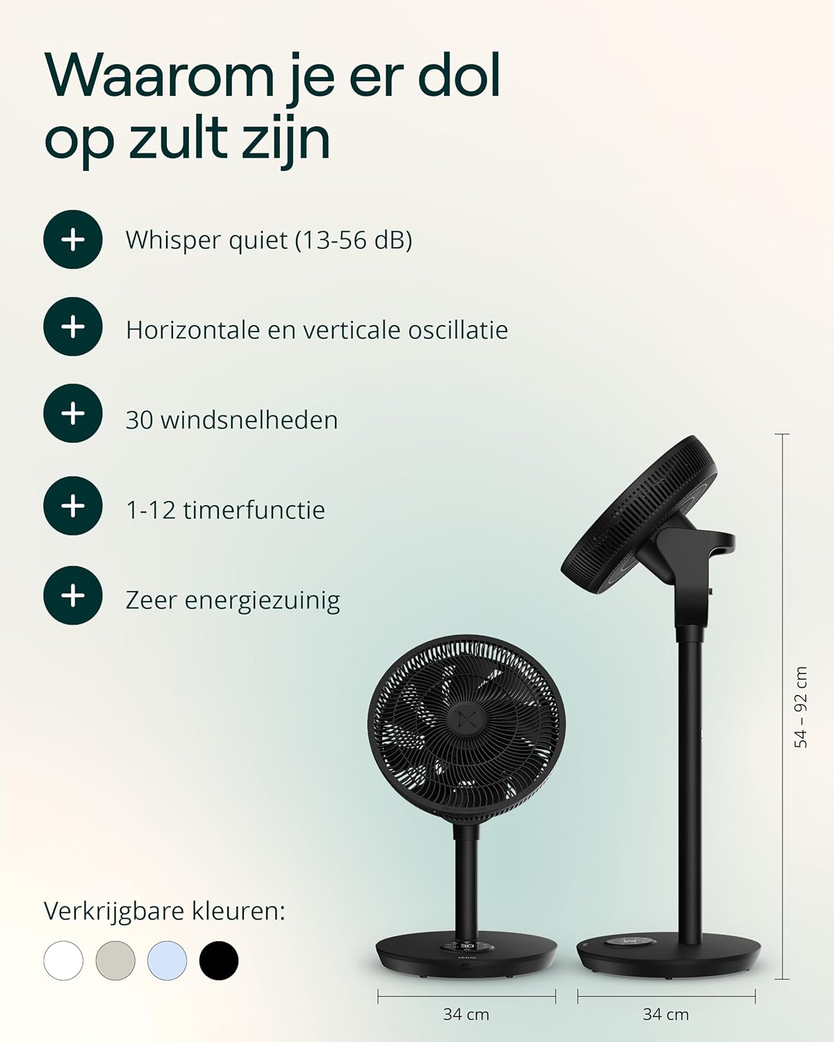 Duux Duux Whisper Flex 2 Smart Black