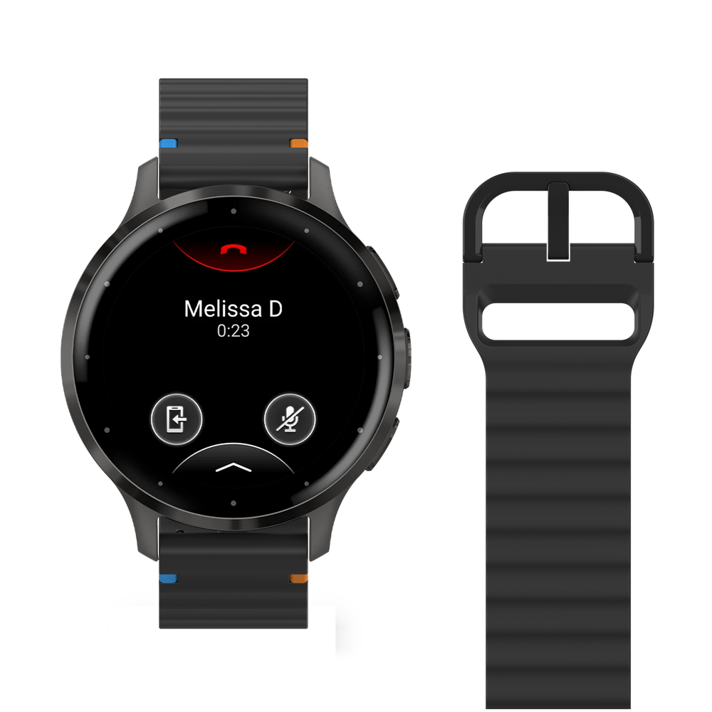 Just in Case ActiveFlex Strap Garmin Venu 3S Black