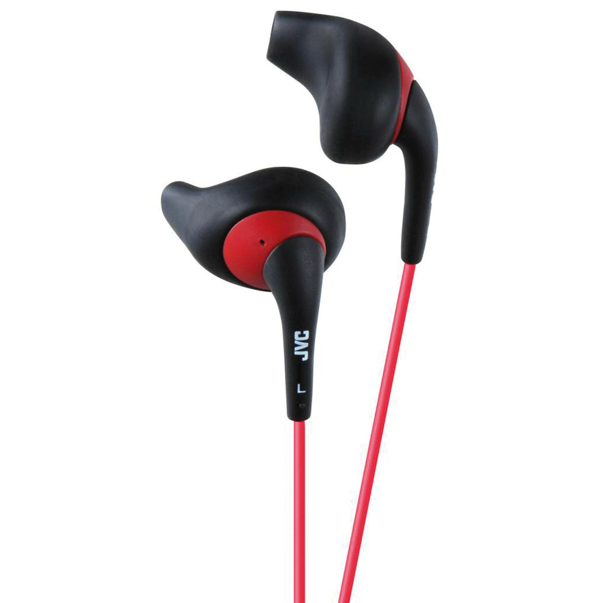 JVC HA-EN10 zwart-rood