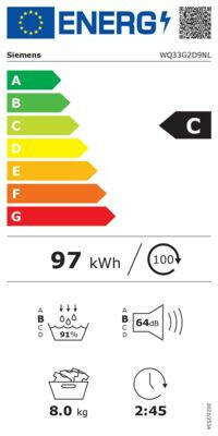 Siemens WQ33G2D9NL wit