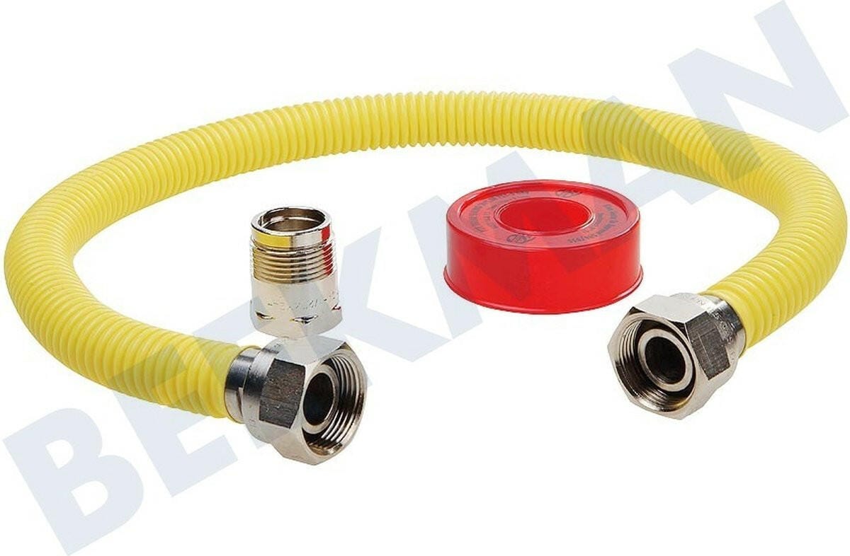 Easyfiks Easyfiks Gasslang Aansluit set Compleet 60 cm Inbouw