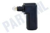 Easyfiks Easyfiks Toslink Adapter Haaks 90 Graden Male Female