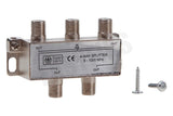 Easyfiks Easyfiks TV Splitter F-Connector 4x F-Connector Female