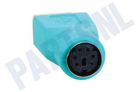 Easyfiks Easyfiks Verloopstekker USB A Male to PS2 Contra Female