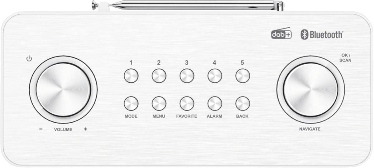 Kenwood CRST80DABW wit