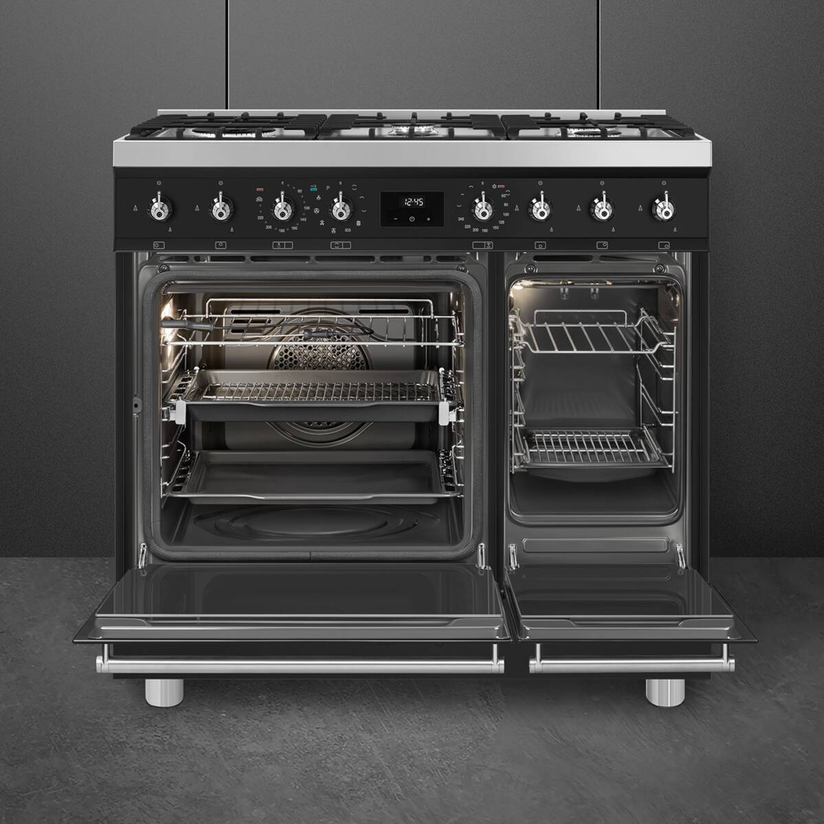 Smeg C92GPMBNLK2 Matt Black