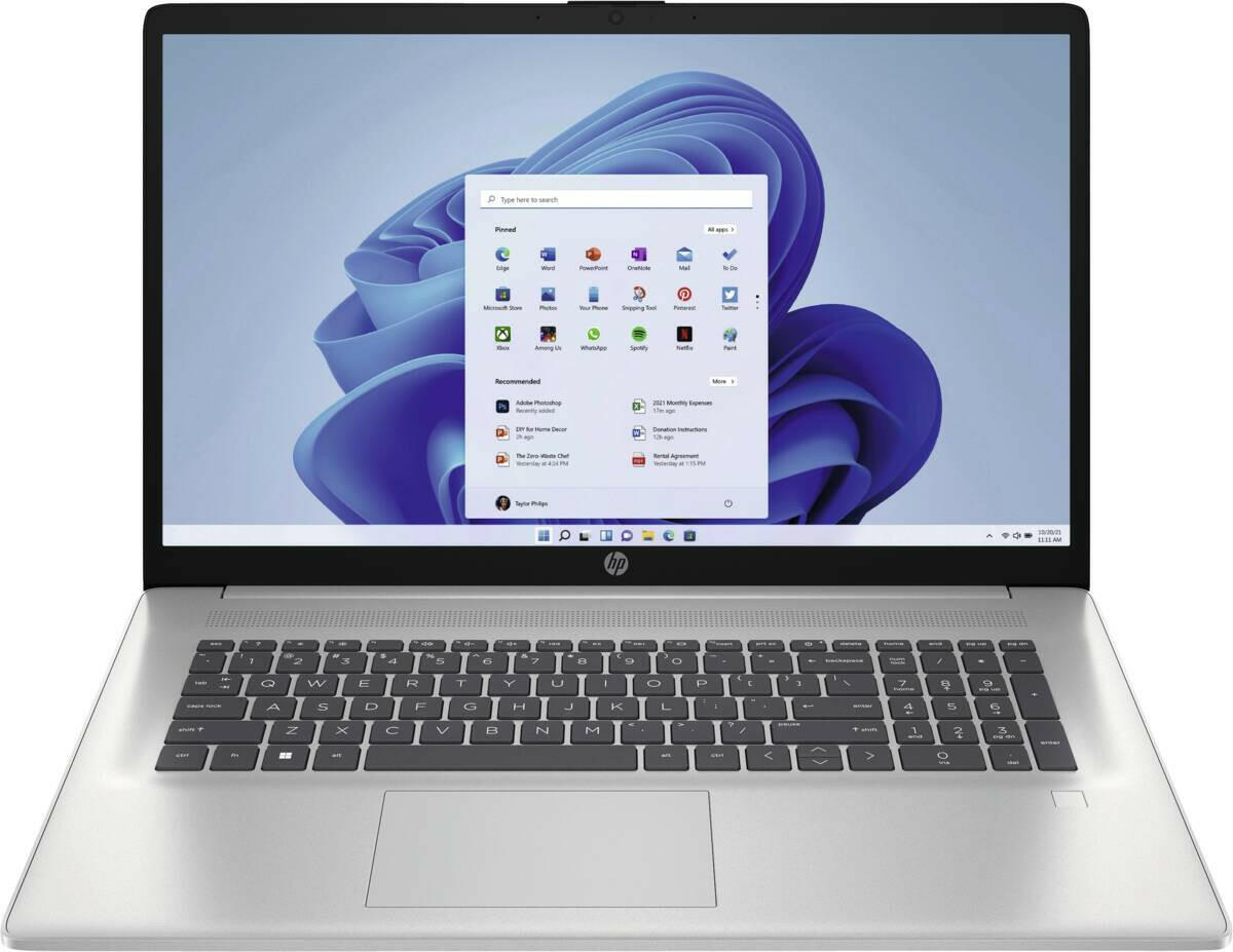 HP 17-cp3076nd zilver