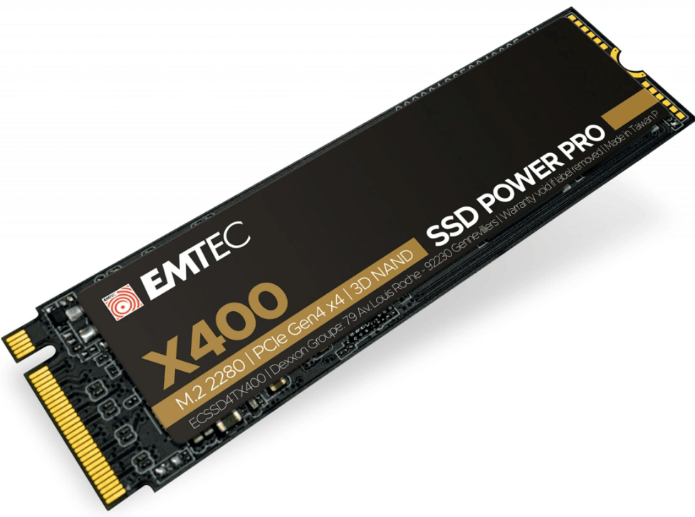 Emtec Emtec SSD M.2 NVMe PCIe 4.0 X400 1TB Intern