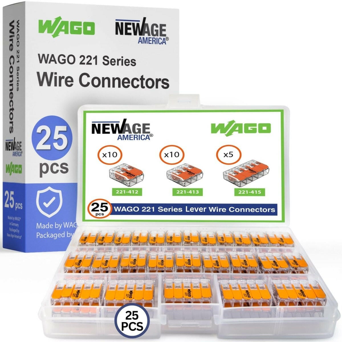 EP:Tummers 221-413 WAG VERBINDINGSKLEMMEN 3-VOUD.