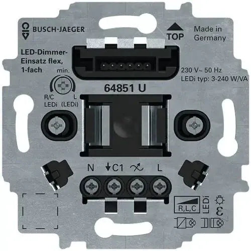 EP:Tummers 64851 U BUS FLEX LED-DIMMERSOKKEL 1-V