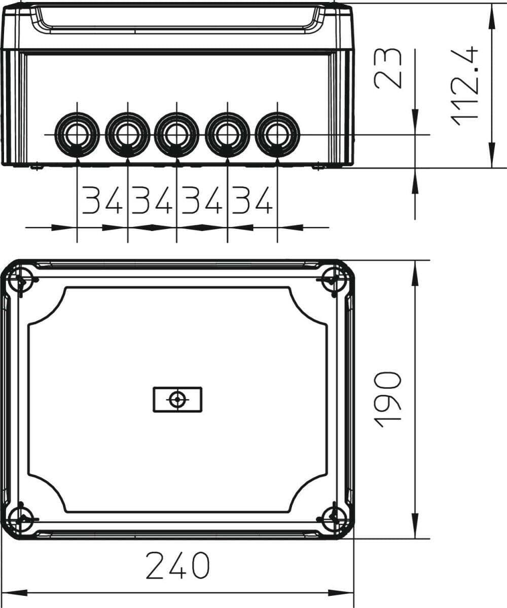 EP:Tummers A 8 OBO KABELDOOS VDE A 8