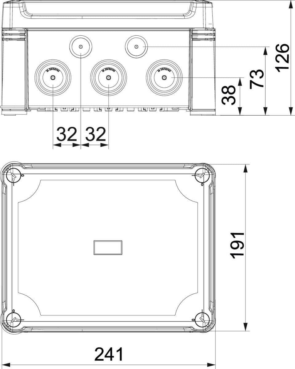EP:Tummers A 8 OBO KABELDOOS VDE A 8