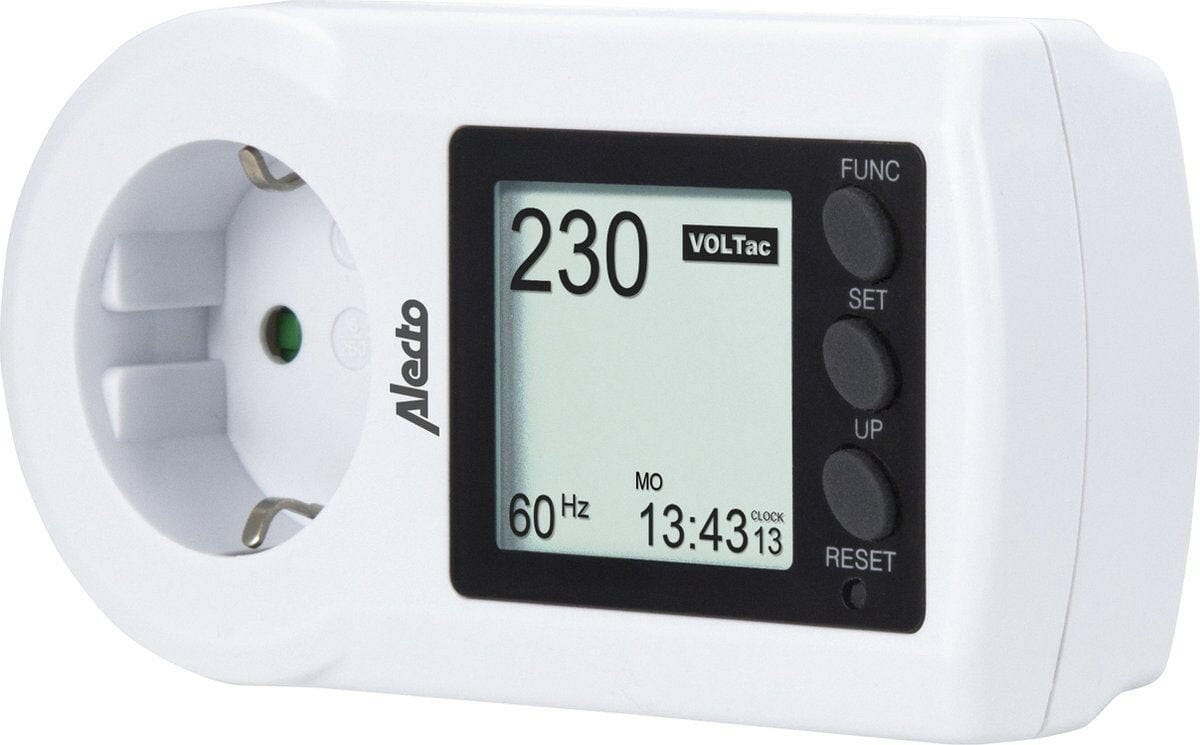 EP:Tummers ALECTO ENERGIEMETER ENERGIEMETER, WIT