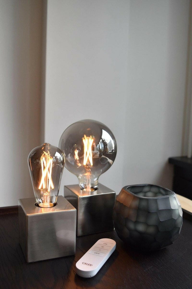 EP:Tummers CALEX LEDLAMP SMART LED FILAMENT RUSTIC SMOKEY LAMP ST64