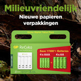 EP:Tummers GP OPL.BAT. 4X AA+AAA + LADER