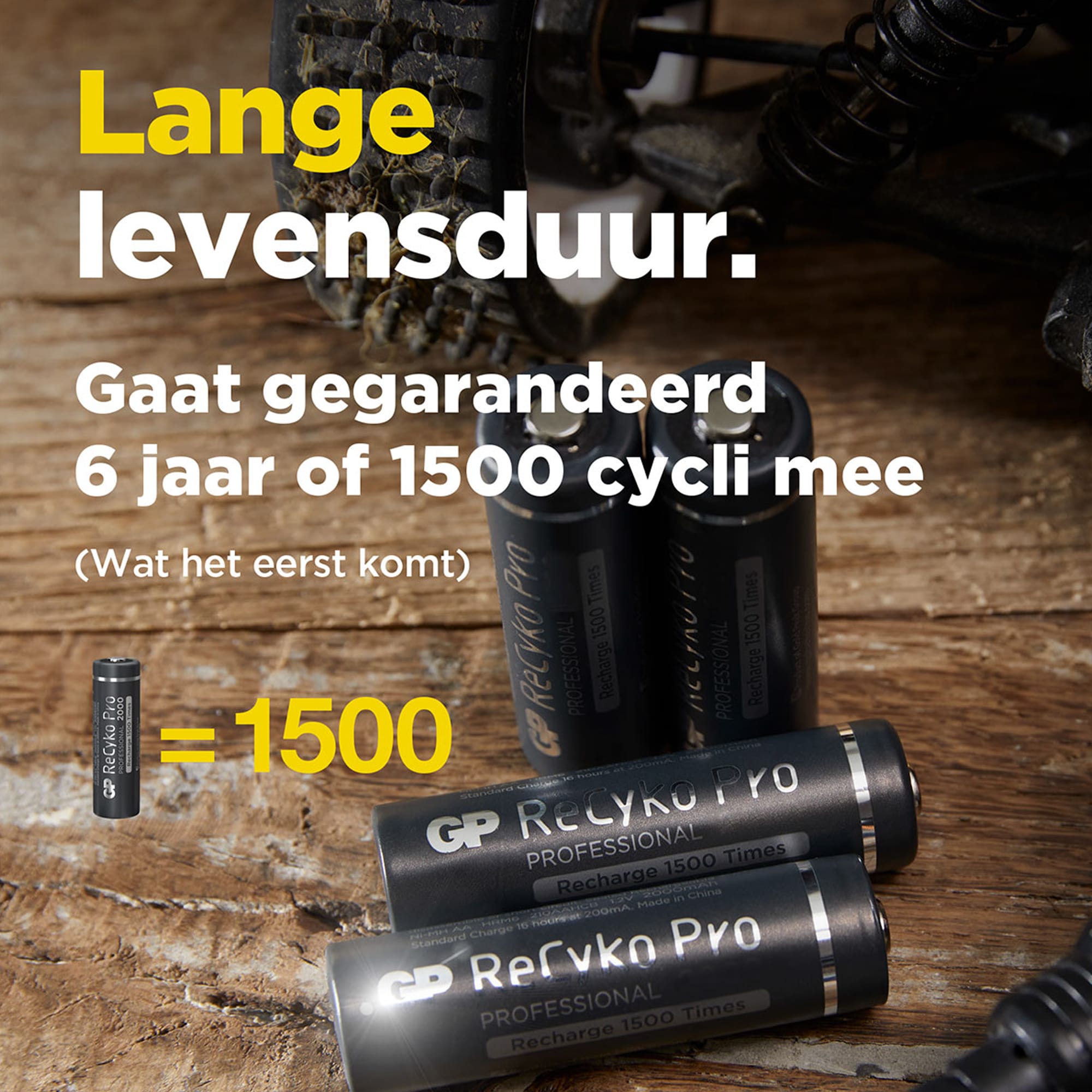 EP:Tummers GP OPL.BAT. PRO AA A4 2000MAH