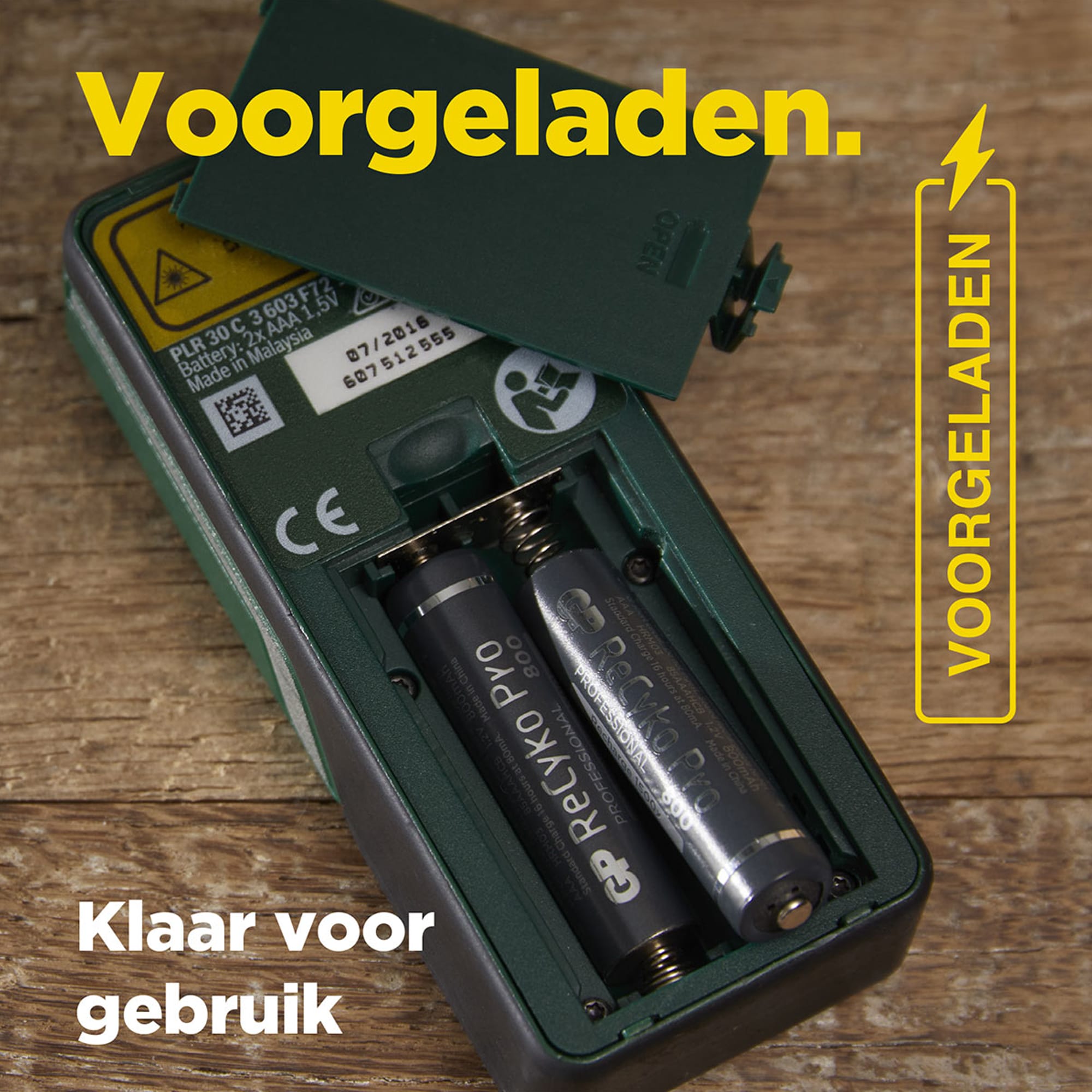 EP:Tummers GP OPL.BAT. PRO AA A4 2000MAH