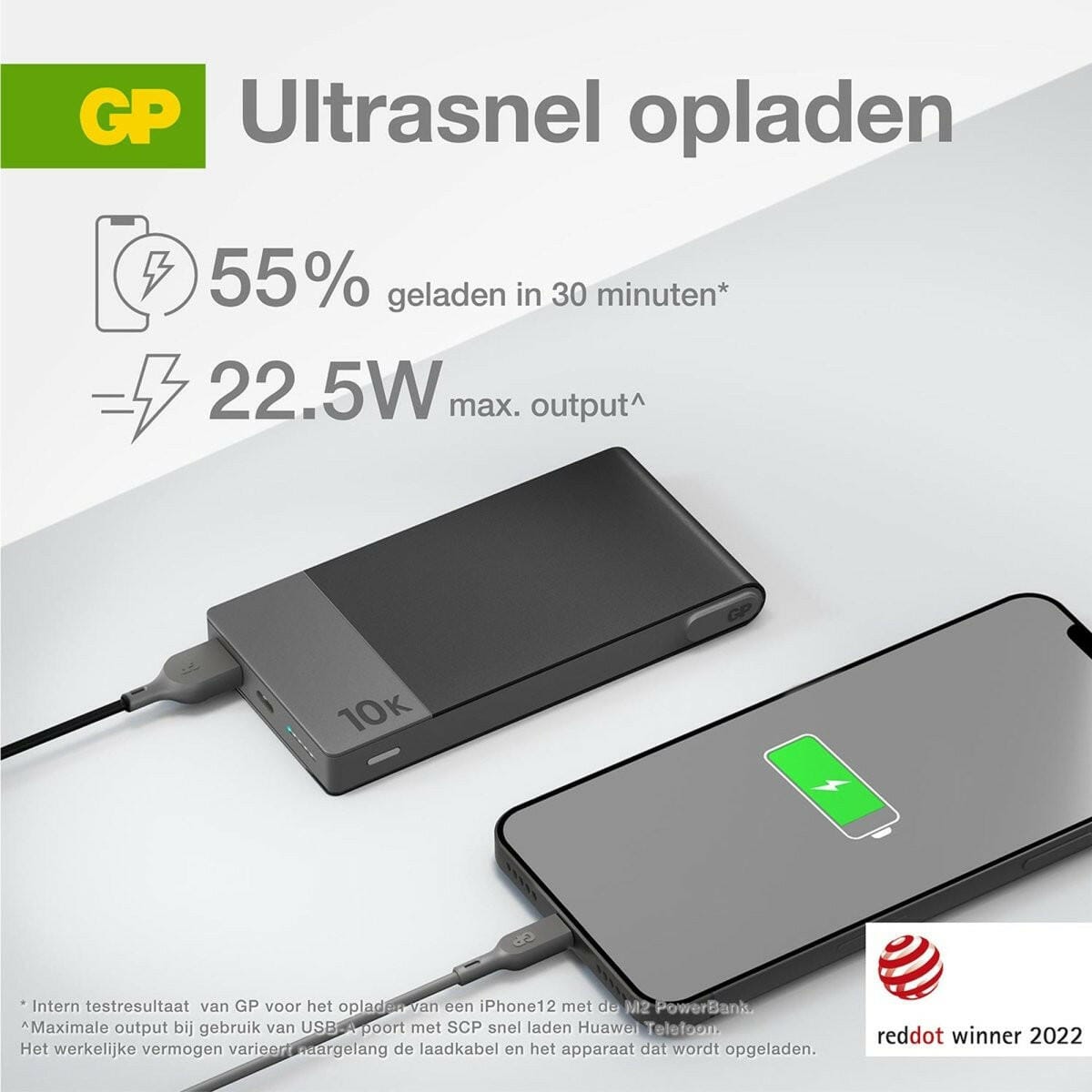 EP:Tummers GP POWERBANK USB-C 10.000MAH